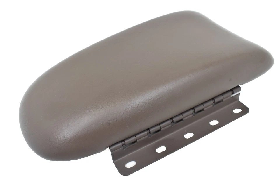 Ford Taurus 1997-1999 consola central cuero marrón reposabrazos tapa superior OEM Foto 4 de 4