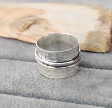 Designer Handmade Spinner Band ring thumb band ring Some All Size Avaliable