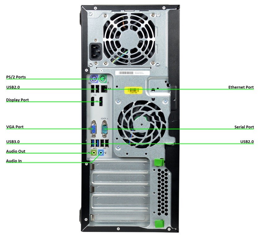 HP Core i7 EliteDesk 800 Desktop PC 3.60GHz CPU 16GB RAM 1TB SSD