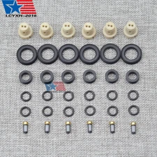 NEW Fuel Injector Rebuild kit o-rings For Toyota 3.4 V6 5VZFE Seals Filters Caps