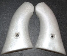 Richland Arms 1863 pistol grips pearl white plastic with screw