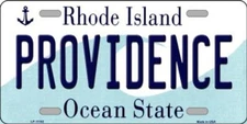 Providence Rhode Island Novelty Metal Vanity License Plate Tag Providence