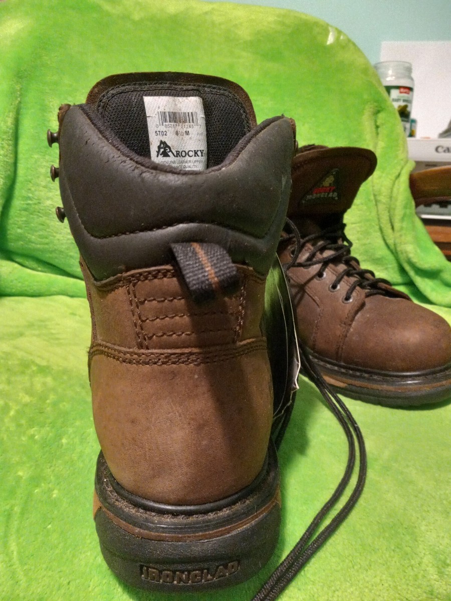 Rocky Ironclad Waterproof Work Boots Size 8.5 M 5702 | eBay display picture 2