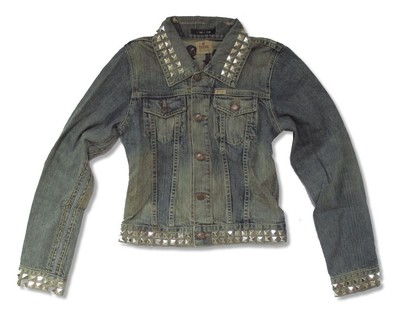 Rebel Yell Juniors Denim Jean Jacket 