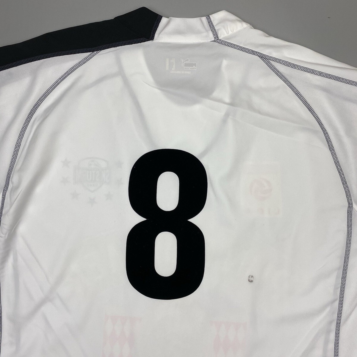 SK Sturm Graz Home Camiseta de Fútbol 2003 - 2004. Sponsored by Puntigamer