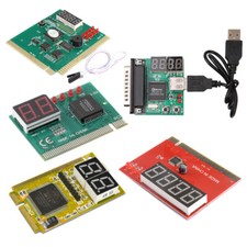 New 2/4 Digit 3 in1 PCI PCI-E PC Analyzer Analysis Diagnostic Card USB POST Card