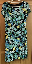 Womens UK 14 David Emanuel Summer Print Floral Occasion Dress