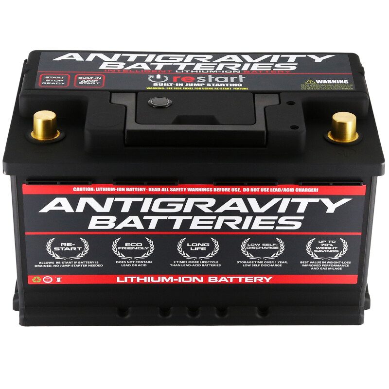 H8/Group 49 Lithium Car Battery w/Re-Start Antigravity AG-H8-80-RS