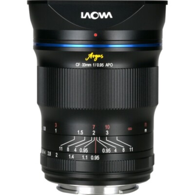 Laowa Argus 33mm f/0.95 CF APO Lens for Sony E