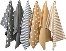 REDBEST Geschirrtuch 6er-Pack Baumwolle