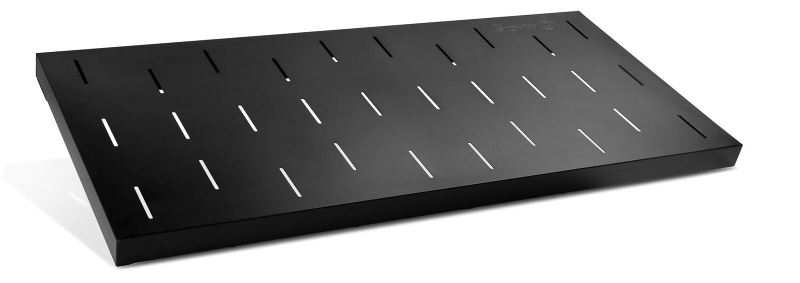 B-WARE Gravity KS RD 1 Auflagetisch für X-Keyboard Ständer Mixer Stahl Tisch