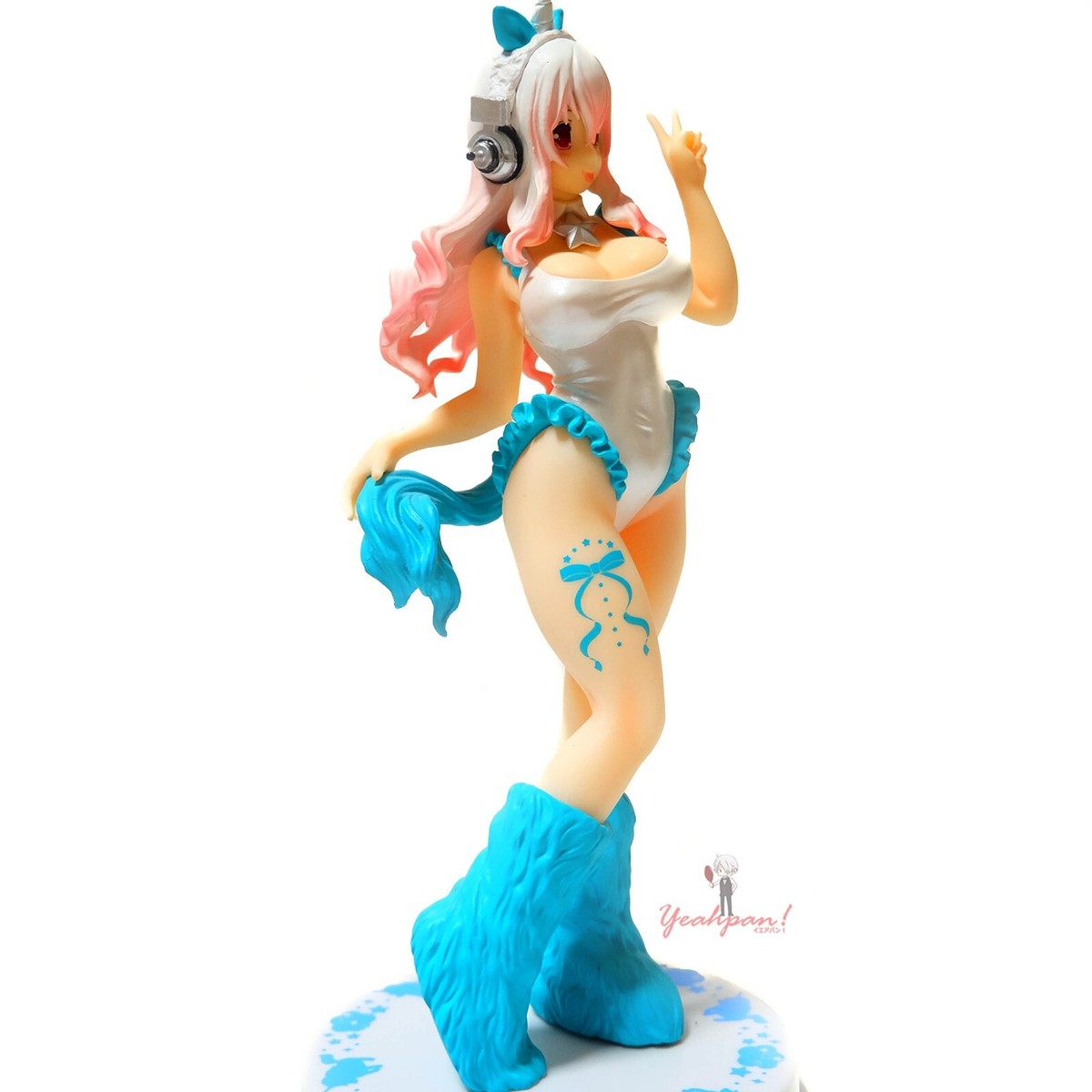 SUPER SONICO/フィギュア/Pearl White ver.(6点) Amazon.co.jp: すーぱーそに子 BiCute Bunnies Figure Pearl