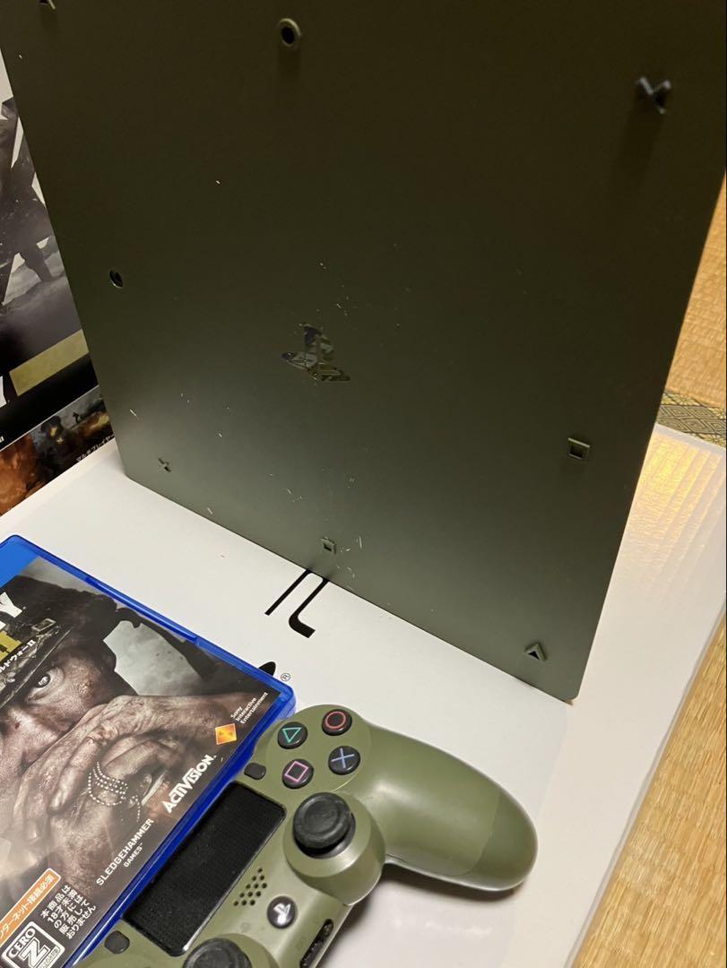 PS4 本体+ww2 Sony PlayStation 4 PS4 Call of Duty World War 2 Limited