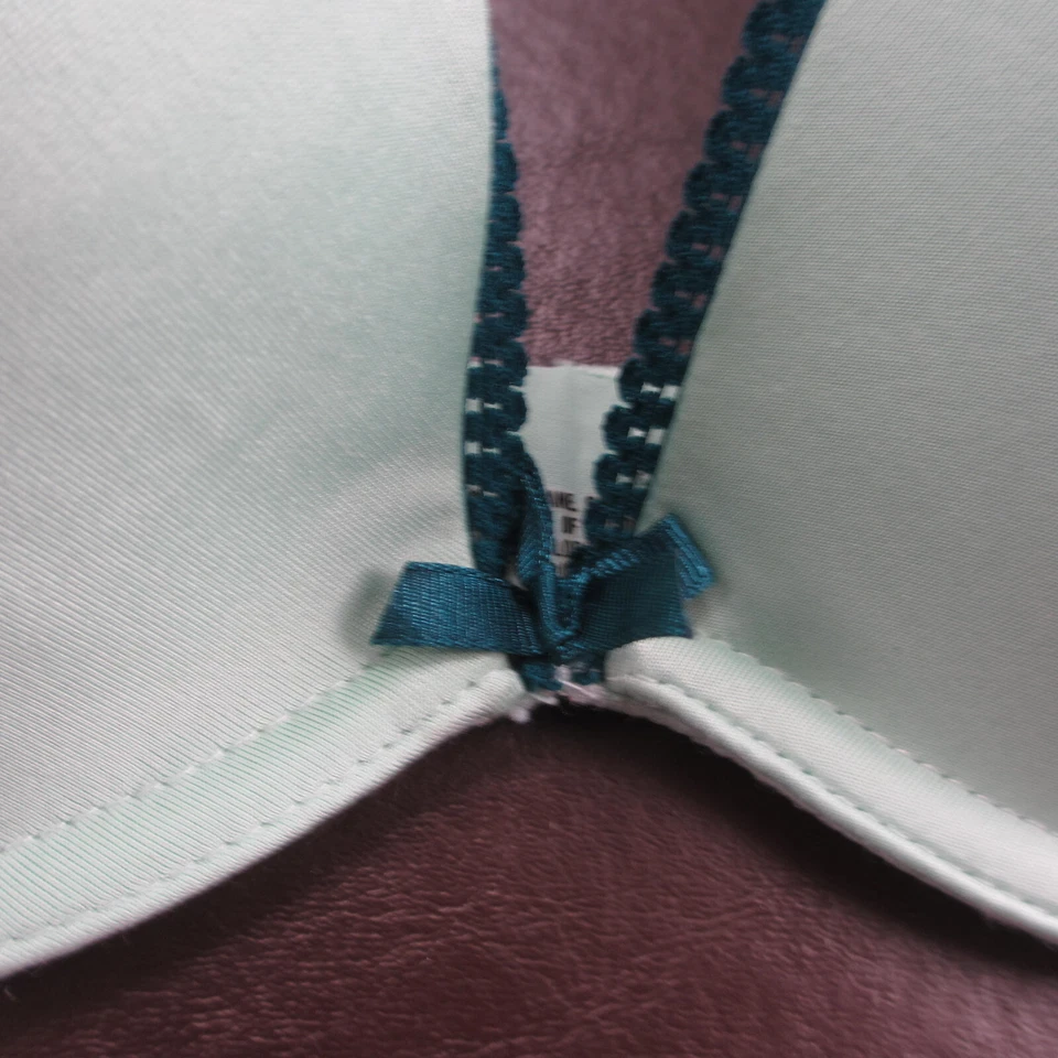 Бюстгальтер Gilligan & O'Malley 36B зеленый с подкладкой на косточках регулируемая застежка сзади - Изображение 3 из 4