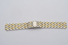 TITONI STAHL/GOLD ARMBAND 22MM BRACELET STAHL SCHÖNER ZUSTAND WIE NEU