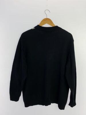 TTTMSW Cardigan 21AW Panther Knit L Cotton Black Total TTTMSW Cardigan 21AW Panther Knit L Cotton Black Total