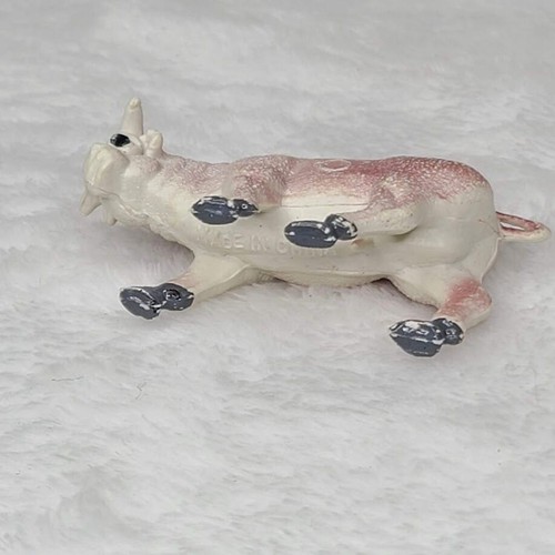 Vintage Plastic Bull Toy Figurine Spanish Fighting Bull Toro Bravo Single Loose - Picture 6 of 8