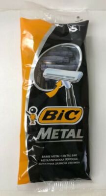 Men's Bic Metal Razor 5 pack