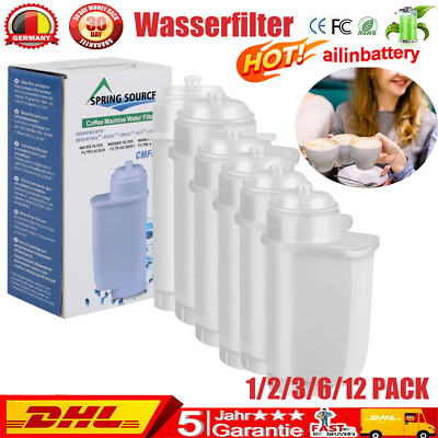 1/2/12x Wasserfilter für Siemens EQ.3 EQ.5 EQ.6 EQ.7 EQ.8 EQ.9,Kaffee Filter DE