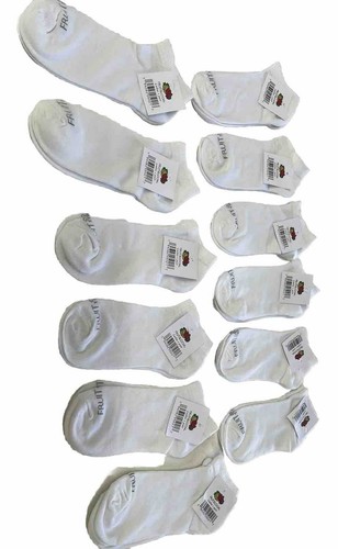 Fruit of the Loom Damen Ladies Söckchen 12 Paar NEU mit Etikett Polstersohle - Bild 2 von 6