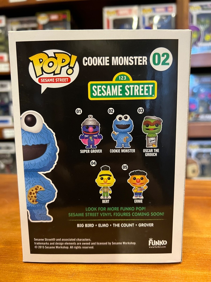 ★Cookie様 Funko POP! Sesame Street Cookie Monster (Flocked) Exclusive