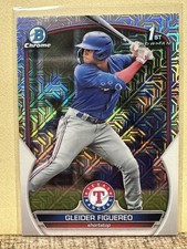 2023 Bowman Chrome Mega Box Gleider Figuereo Mojo Refractor 1st Prospect #BCP-59