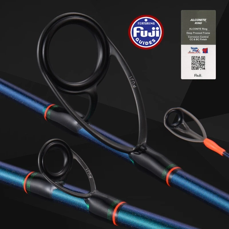 2Pcs Jigging Fishing Rod 6'3" PE 1.2-3# Lure Weight 80-200gr ML 98% Carbon Fiber - Image 4 of 4