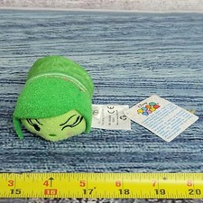 Disney Tsum Tsum Mini Plush 3.5" Inside Out Disgust Green Emotion