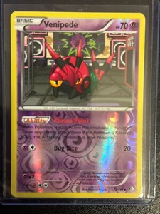 Pokemon TCG Venipede [Reverse Holo] #72 Pokemon Boundaries Crossed