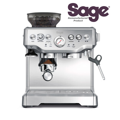 Sage Barista Express Edelstahl SES875BSS Gebraucht - wie neu !UK-Stecker!