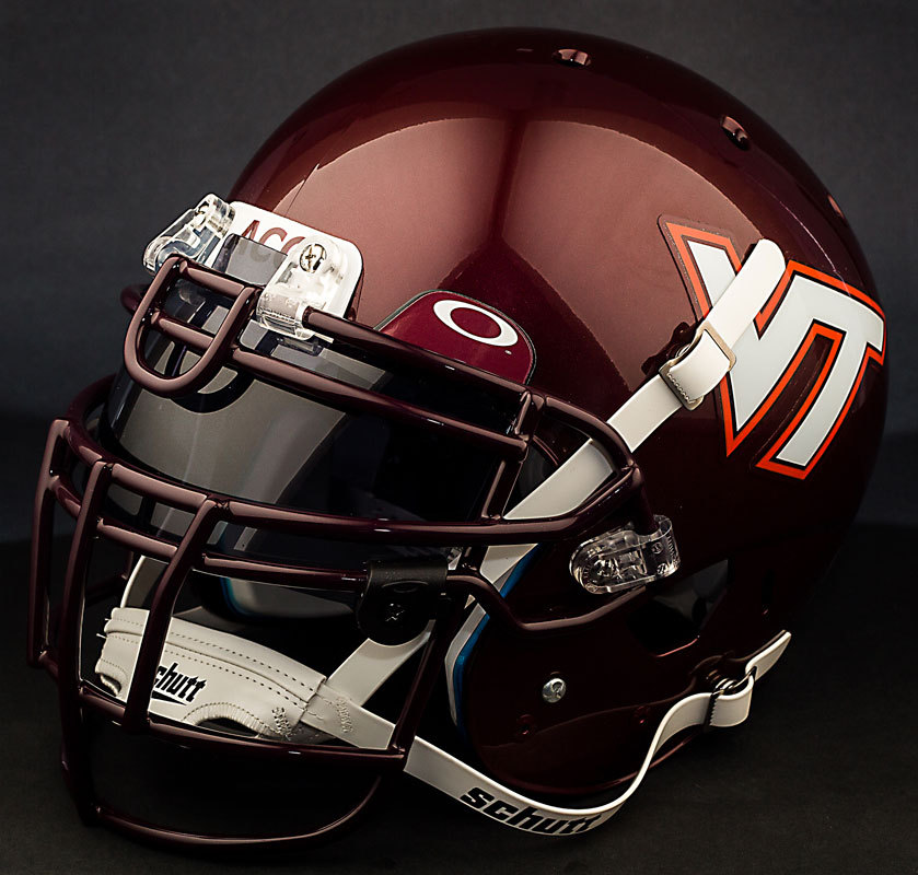 VIRGINIA TECH HOKIES Football Helmet eBay