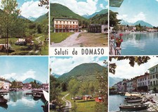 Old Postcard - Saluti da Domaso