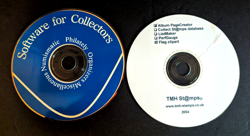 LOT 2 CD's: Stamp & Coin Collectors Software and TMH Stamps Page Creator 2004 - Afbeelding 4 van 5