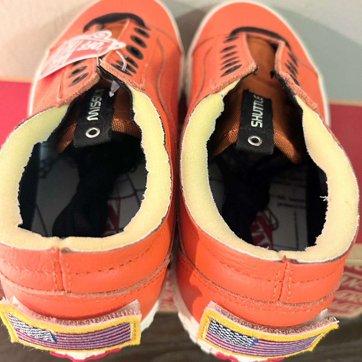 Vans X NASA Old Skool Space Voyager Firecracker Orange Men