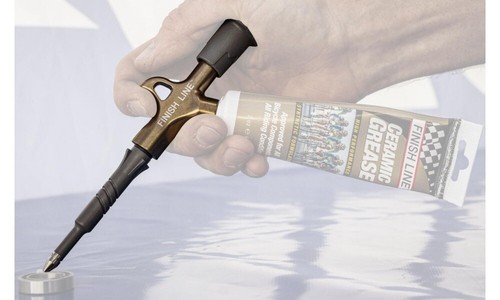 Finish Line Ceramic Grease 2oz + Gun | Bike Bearing Lubricant | Rust Prevention - Picture 12 of 13