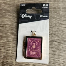 DISNEY ALICE IN WONDERLAND BOOK CHARM