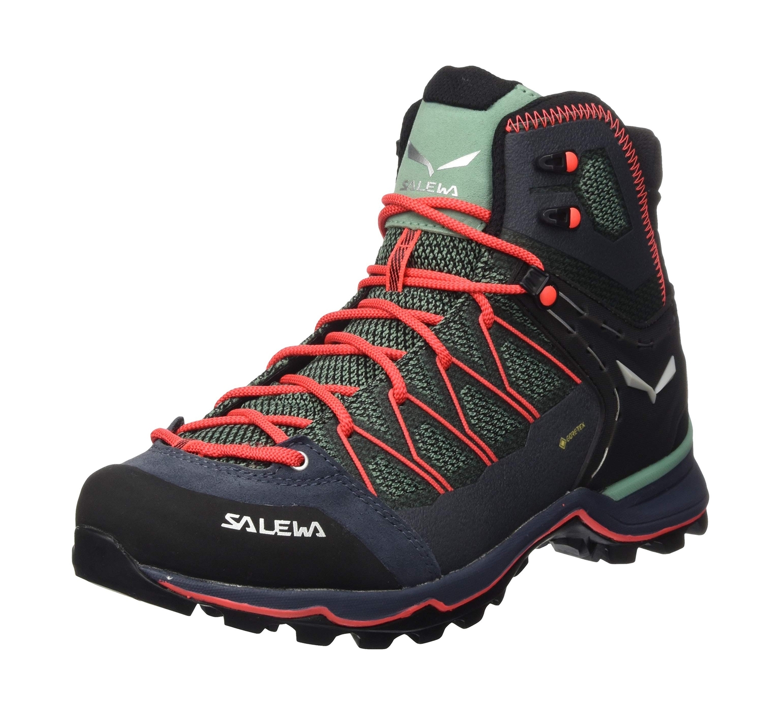 Salewa Mountain Trainer Lite Mid GTX Campo Verde/Fluo Coral 9 M