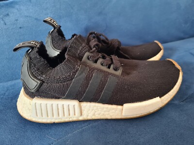 Größe UK 4 - Adidas NMD R1 schwarz beige