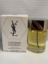 YSL Yves Sait Laurent L'Homme EDT Eau De Toilet 3.3 oz /100ml VINTAGE Batch 2012
