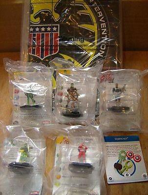 Captain America OP Kit, kpl. alle Figuren, Hero Clix