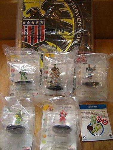 Captain America OP Kit, kpl. alle Figuren, Hero Clix - Bild 1 von 1