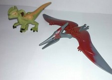 Lego lot Dinosaur 1 DILOPHOSAURUS  1 Pteranodon minifigure Jurassic World
