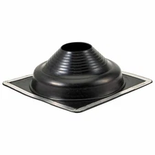 dfe107b Square Black Epdm Flexible Pipe Flashing Roof Jack Pipe Boot Flashing 