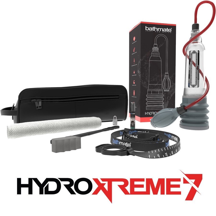 BATHMATE HYDROXTREME 7 HYDROMAX HYDROPUMP WATER PENIS ENLARGER