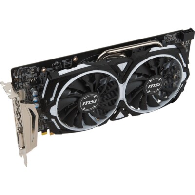 MSI Radeon RX 580 4GB GDDR5 Graphics Card (RX580ARMOR4GOC)  Fully Functional