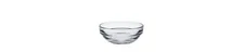 Made In France Lys Stackable Glass Bowl set Of 4 1 Oz. 2.3 Inches Clear