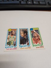 1980-81 TOPPS #5 67 12 JOHN DREW GEOFF HUSTON GUS WILLIAMS 