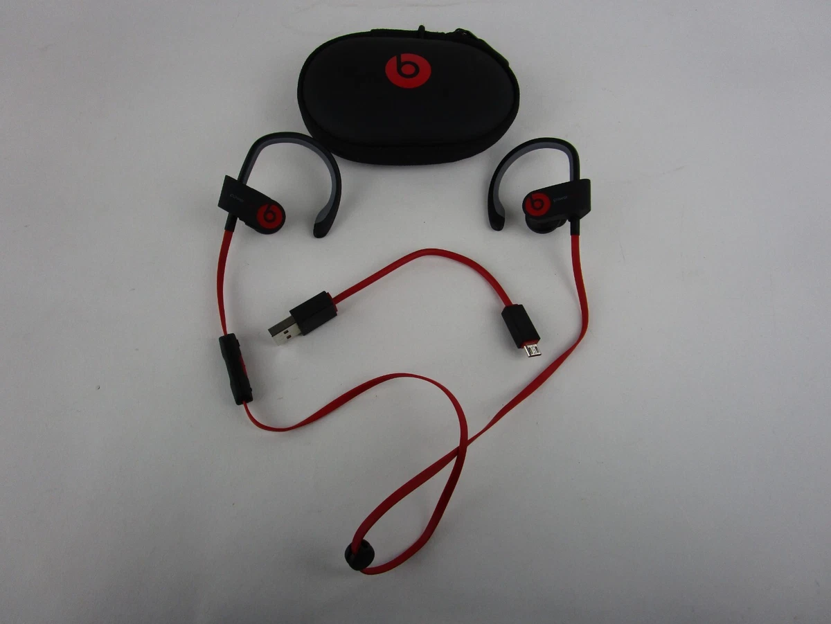 Beats by Dr. Dre Powerbeats2 Red Headphones for Sale - eBay