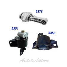 Engine Motor & Trans Mount For 04-08 Chevy Aveo Aveo5 Pontiac Wave 1.6 3PCS M461