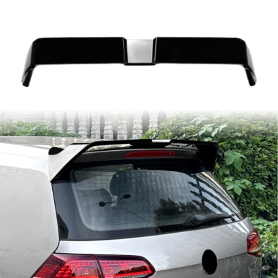 JES（JESSEVAN33） Aileron Noir Brillant Spoiler Aileron Arrière Pour VW Golf MK7 MK7.5 2014-2020
